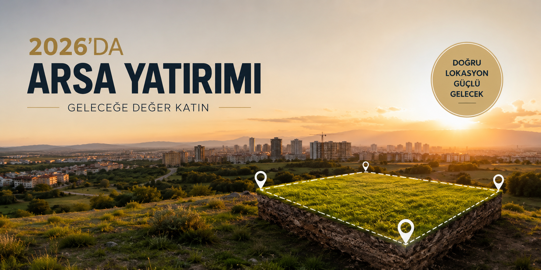 CEO’lar Arsa Yatırımlarına Yöneliyor: 2026’da Arsa Sektöründe Hareketlilik Artıyor